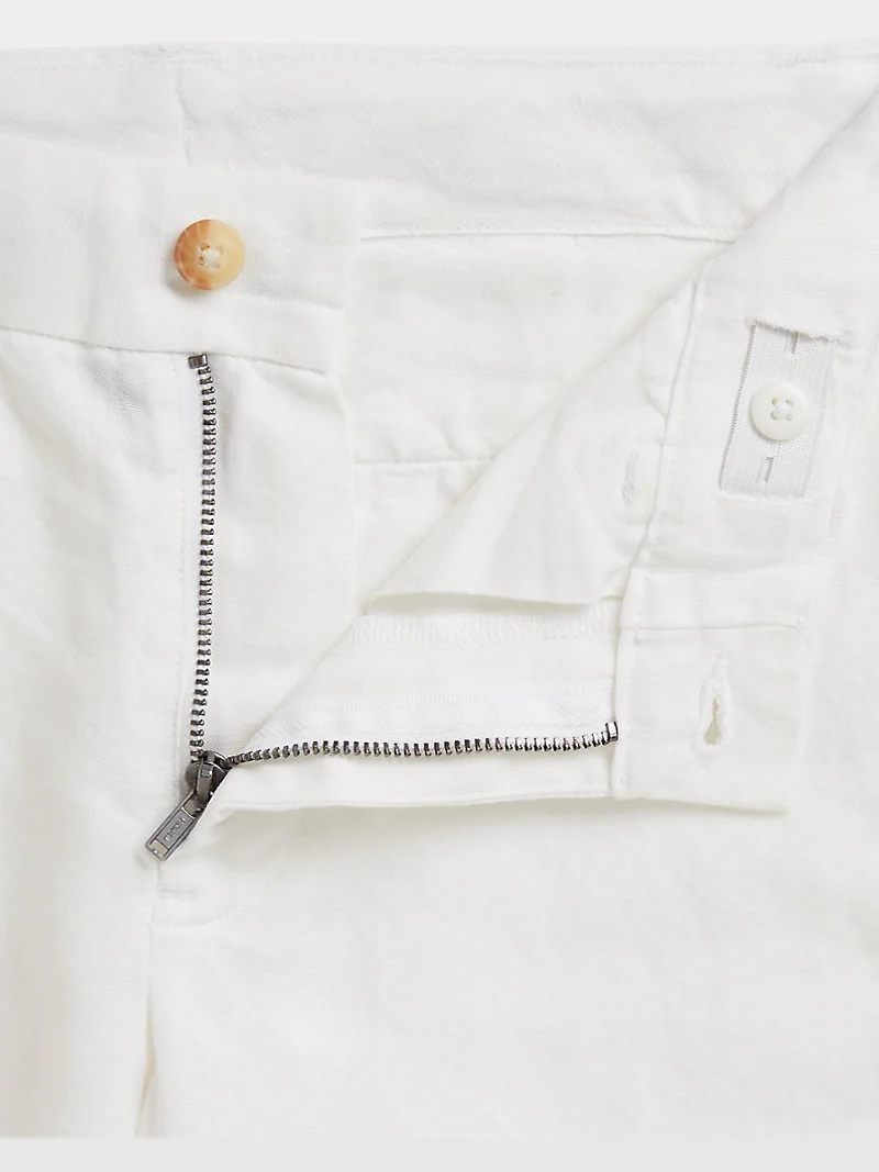 Льняно-хлопковые шорты для мальчика — 4
