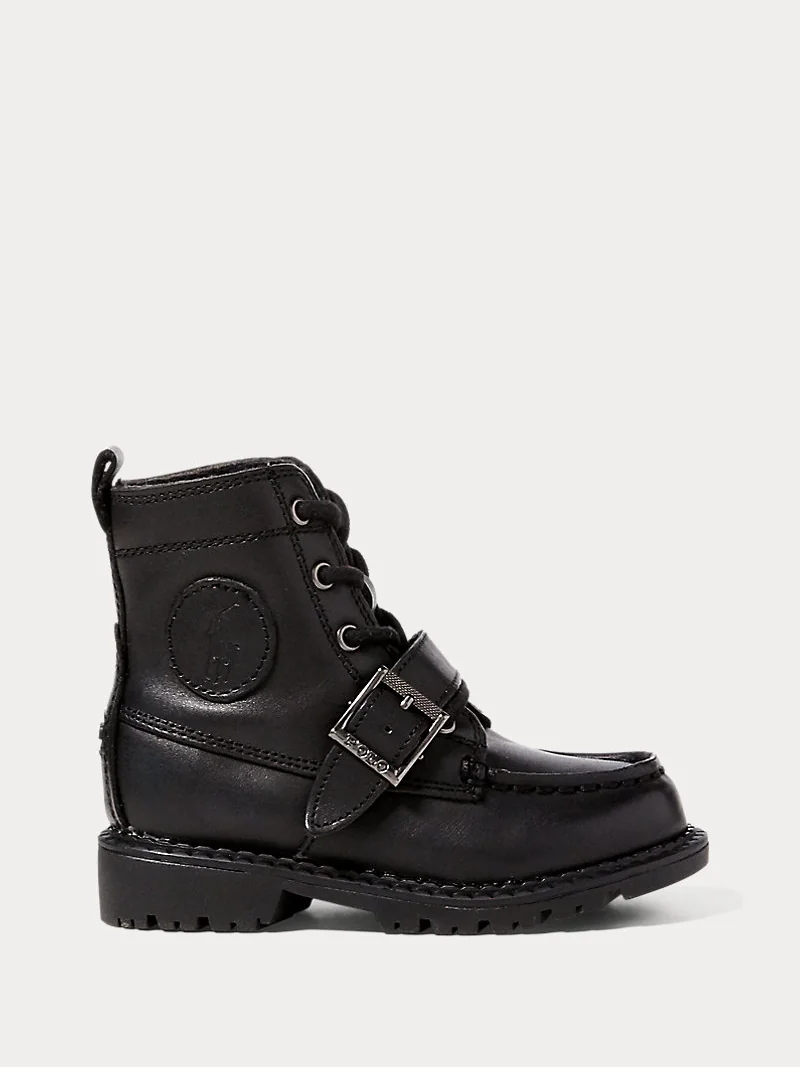 Ботинки Ranger Hi II кожаные чёрные — 1