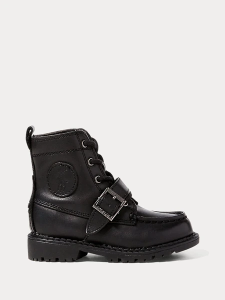 Ботинки Ranger Hi II кожаные чёрные