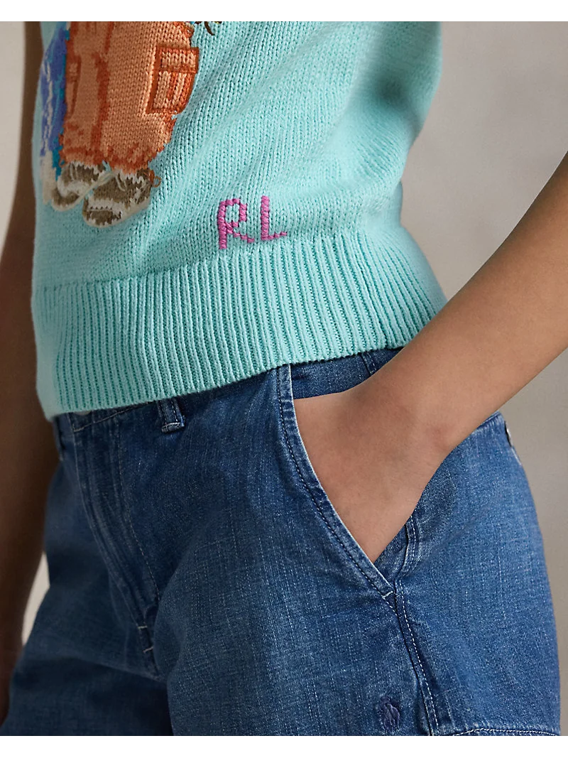 Свитер Polo Bear с коротким рукавом — 5