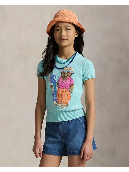 Свитер Polo Bear с коротким рукавом