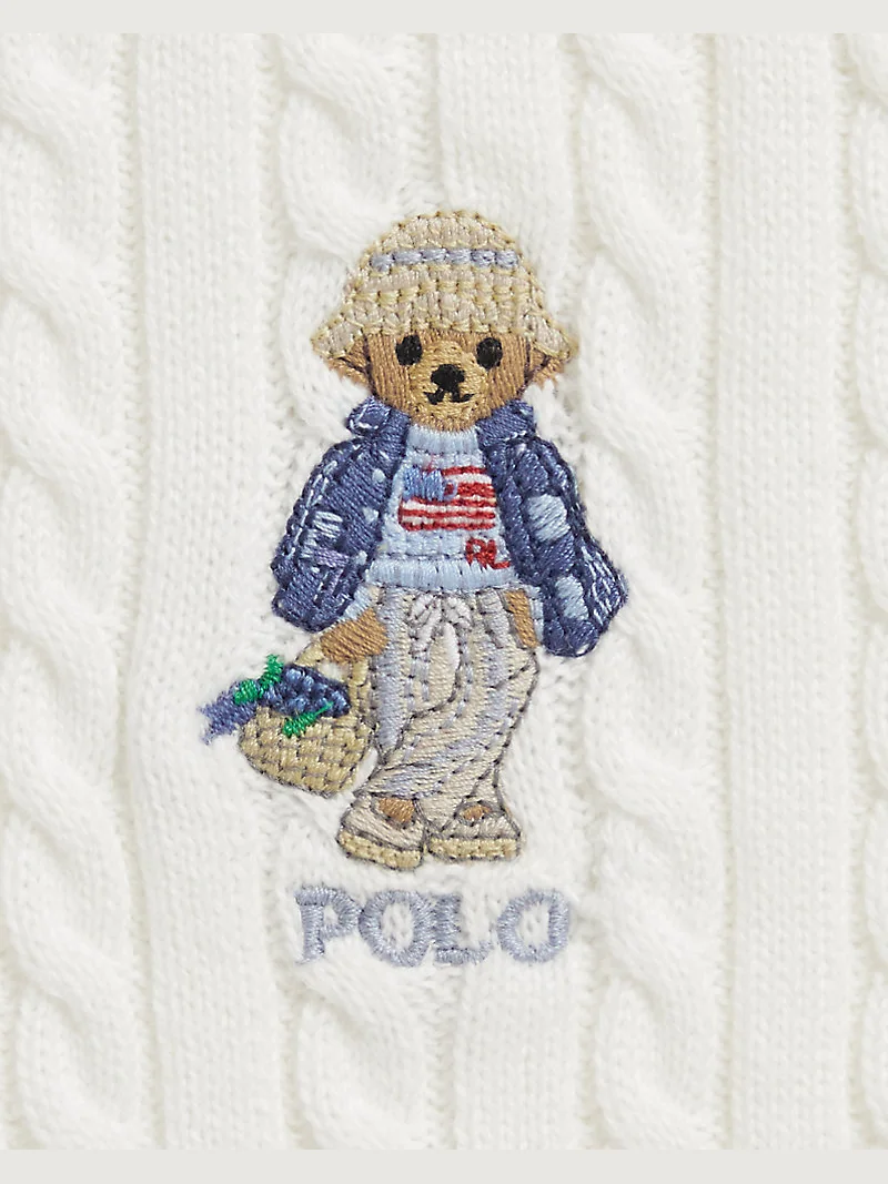 Кардиган Polo Bear на пуговицах — 7