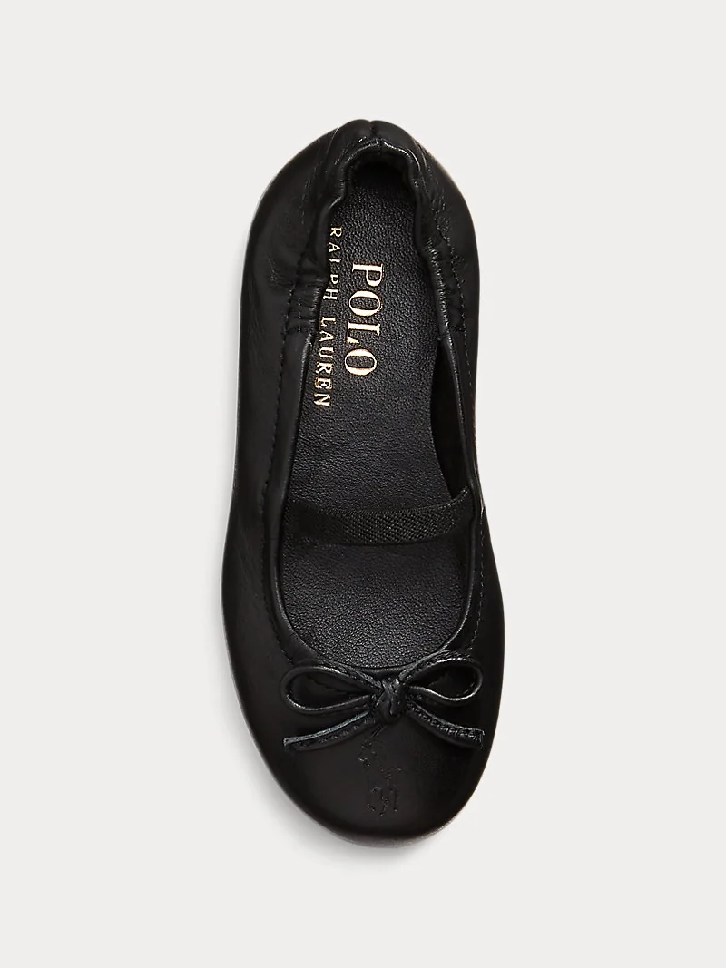 Кожаные балетки Ralph Lauren Pony — 4