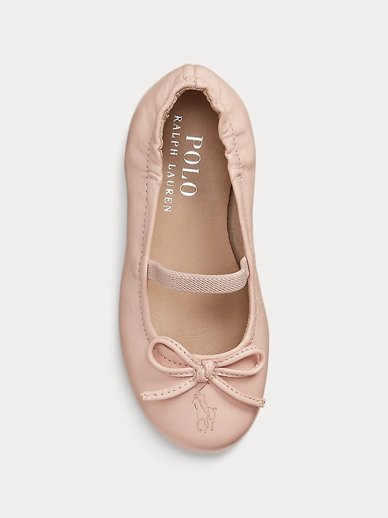 Кожаные балетки Ralph Lauren Pony — 4