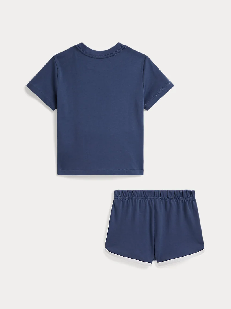 Комплект: футболка с рыбаком Polo Bear и шорты — 2