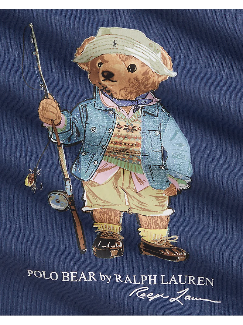 Комплект: футболка с рыбаком Polo Bear и шорты — 3