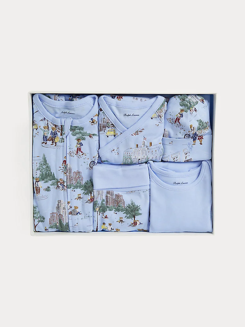 Хлопковый подарочный набор Polo Bear, 6 предметов — 1