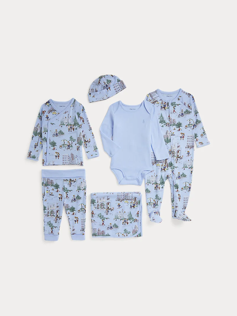 Хлопковый подарочный набор Polo Bear, 6 предметов — 2
