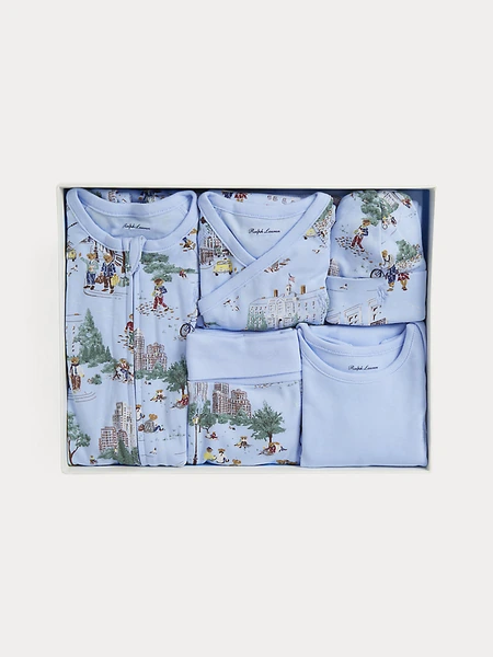 Хлопковый подарочный набор Polo Bear, 6 предметов