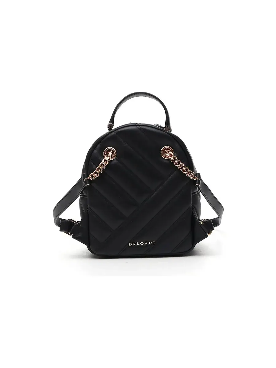 Рюкзак Bvlgari Serpenti Cabochon — изображение 3 из 4, черный