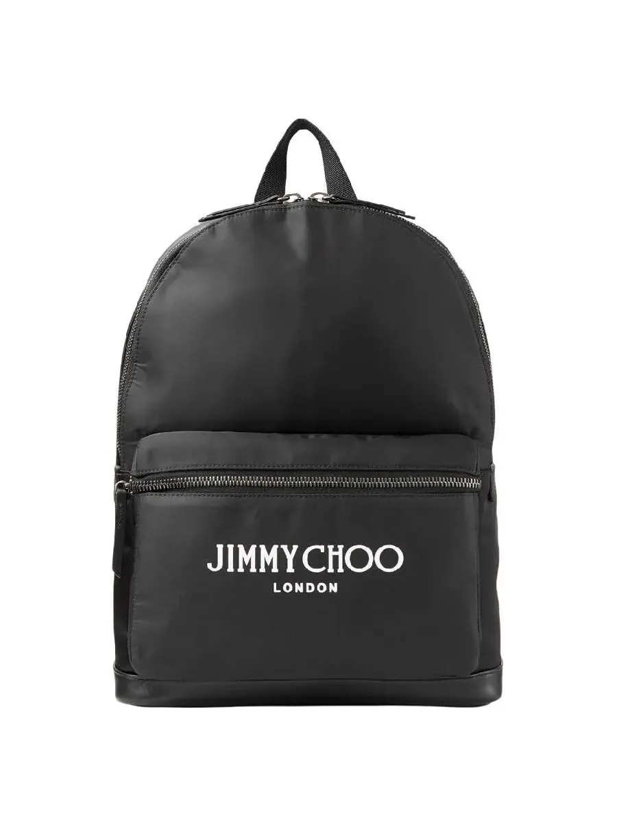 Рюкзак с регулируемым ремнем и логотипом Jimmy Choo Wilmer