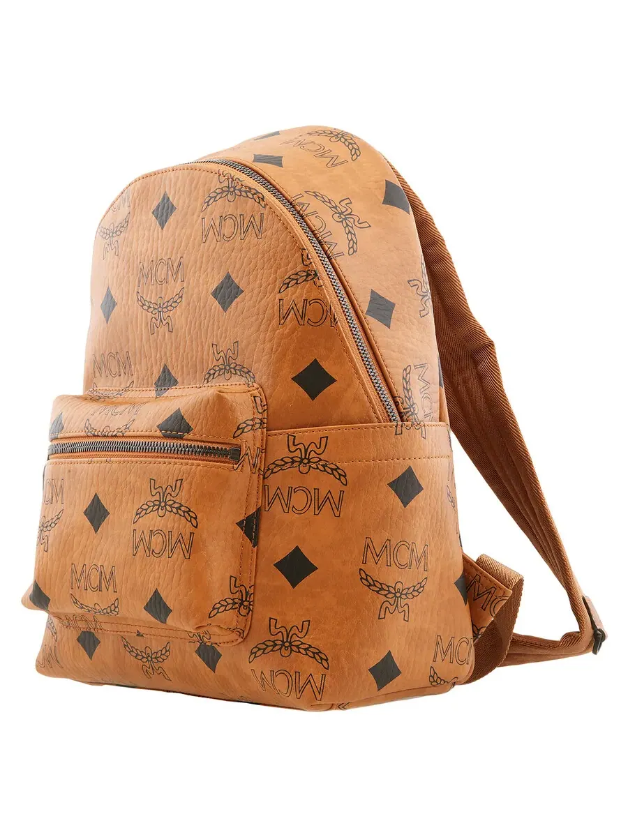 Рюкзак MCM Maxi Visetos Stark — изображение 2 из 4, коричневый