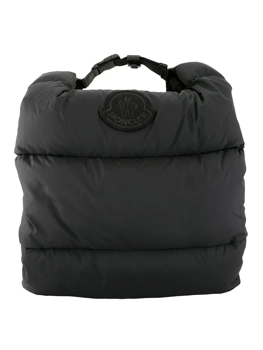 Черный нейлоновый рюкзак Moncler Legere