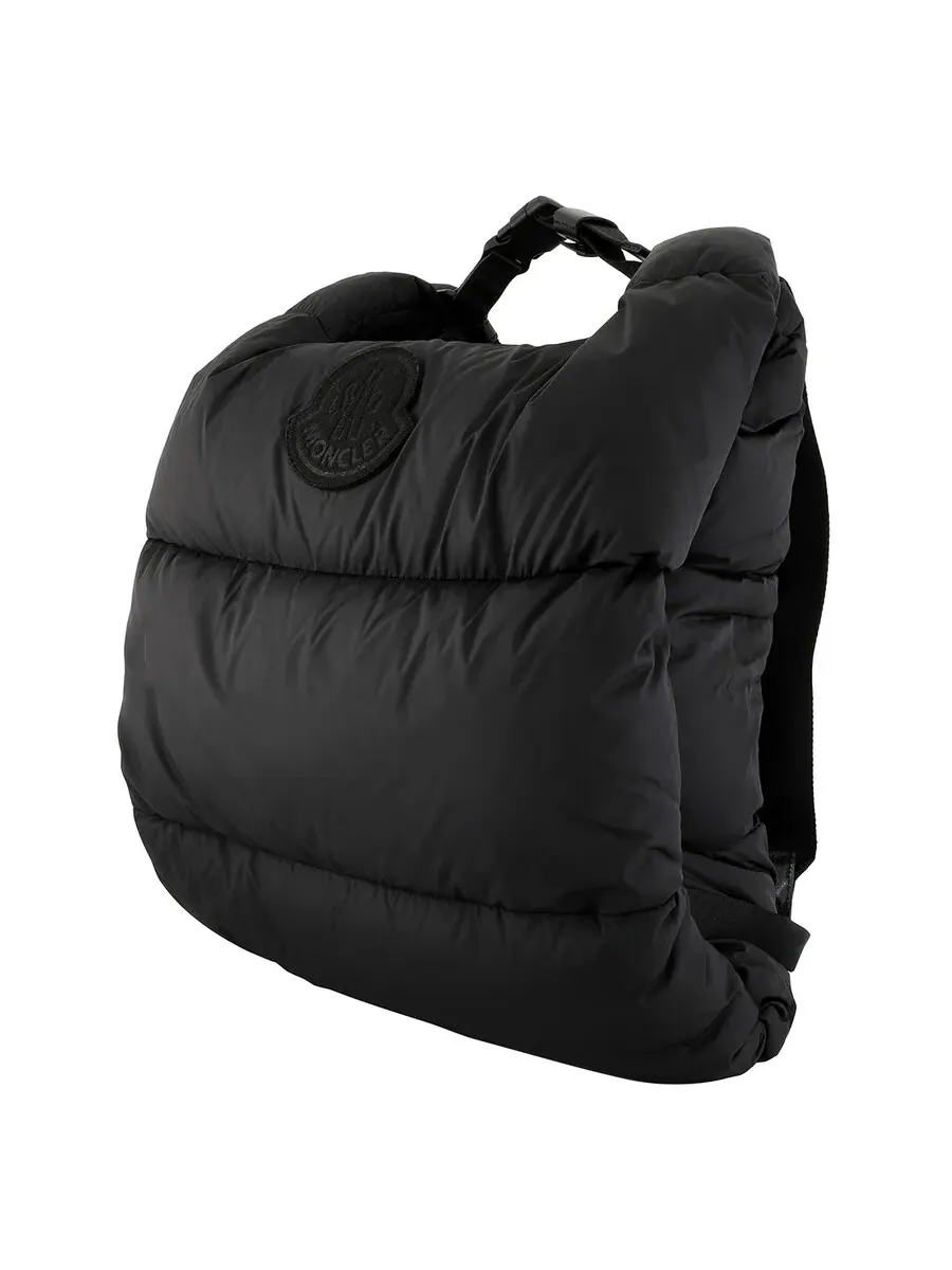 Черный нейлоновый рюкзак Moncler Legere — изображение 2 из 4