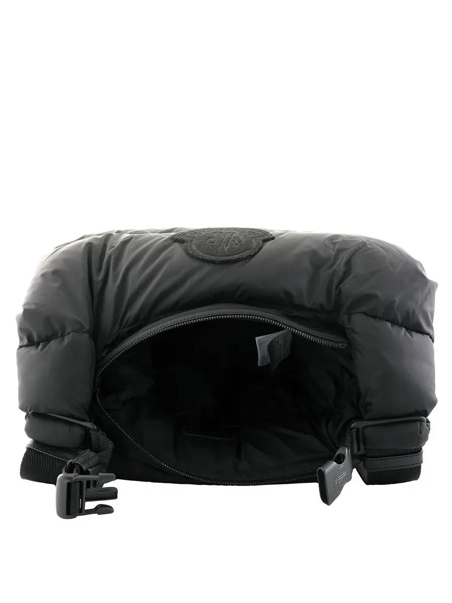 Черный нейлоновый рюкзак Moncler Legere — изображение 4 из 4