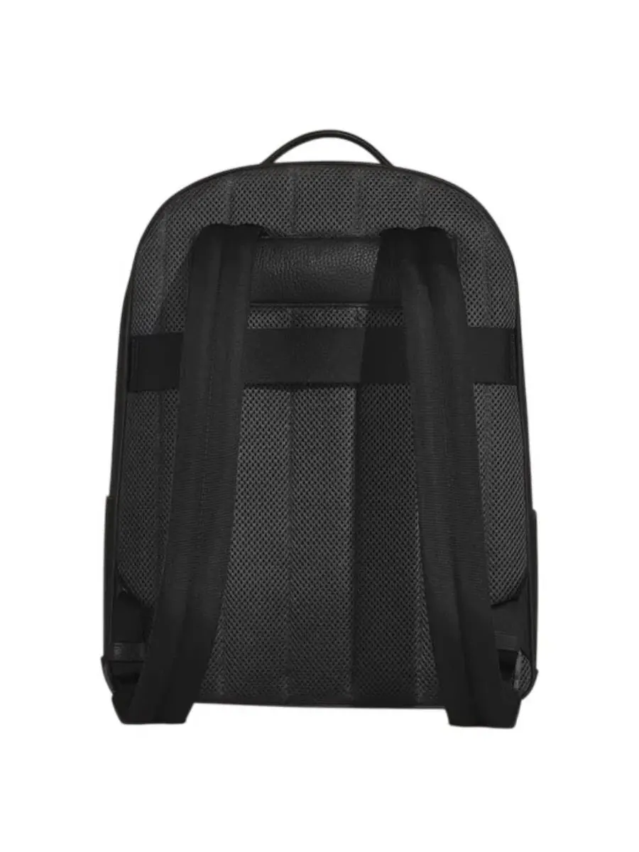 Рюкзак мужской MONTBLANC Companion натуральная кожа — изображение 2 из 3, черный