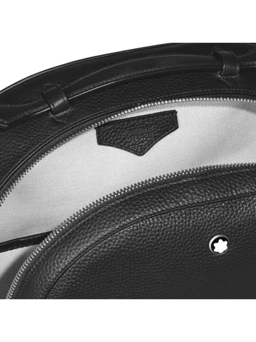 Рюкзак мужской MONTBLANC Companion натуральная кожа — изображение 3 из 3, черный