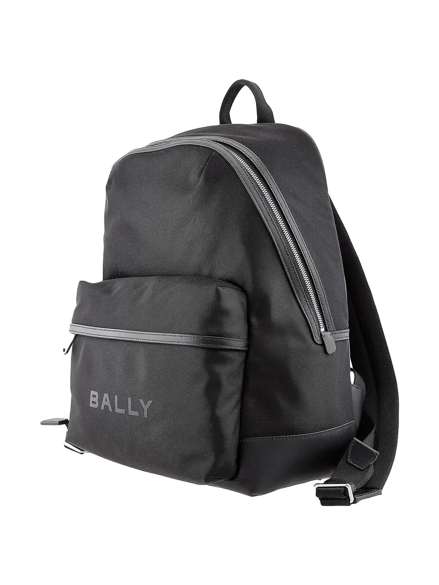 Рюкзак мужской Bally Treck натуральная кожа — изображение 3 из 5, черный