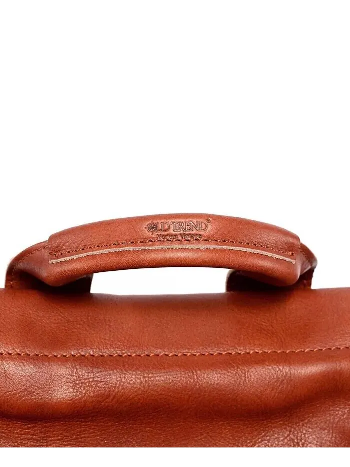 Рюкзак женский Old Trend Bryan натуральная кожа — изображение 12 из 12, коричневый