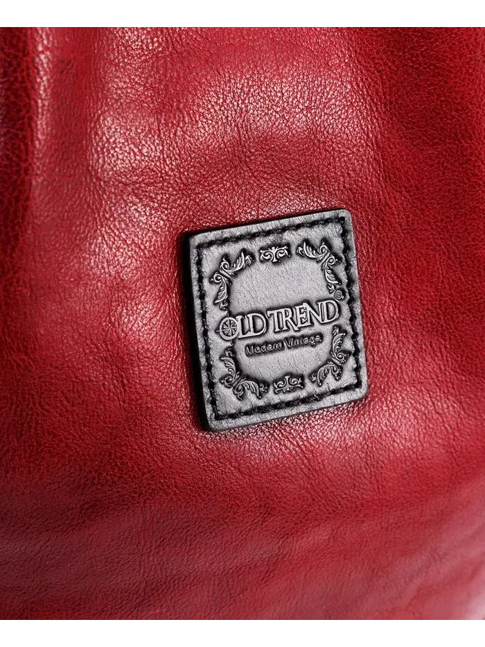 Рюкзак женский Old Trend Canna натуральная кожа — изображение 13 из 14, черный