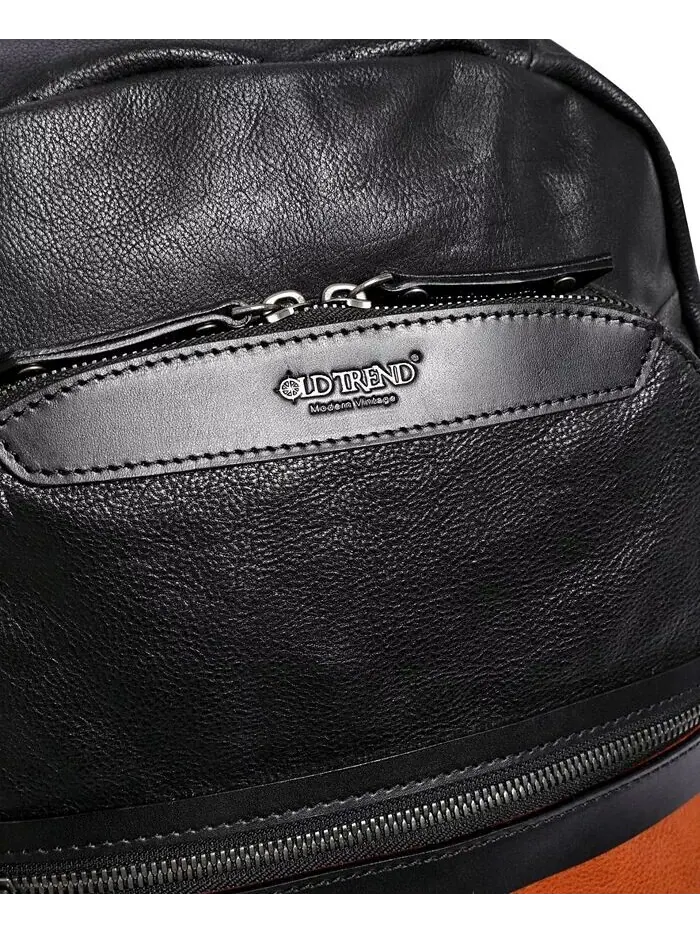 Рюкзак женский Old Trend Sotis натуральная кожа — изображение 10 из 12, верблюжий