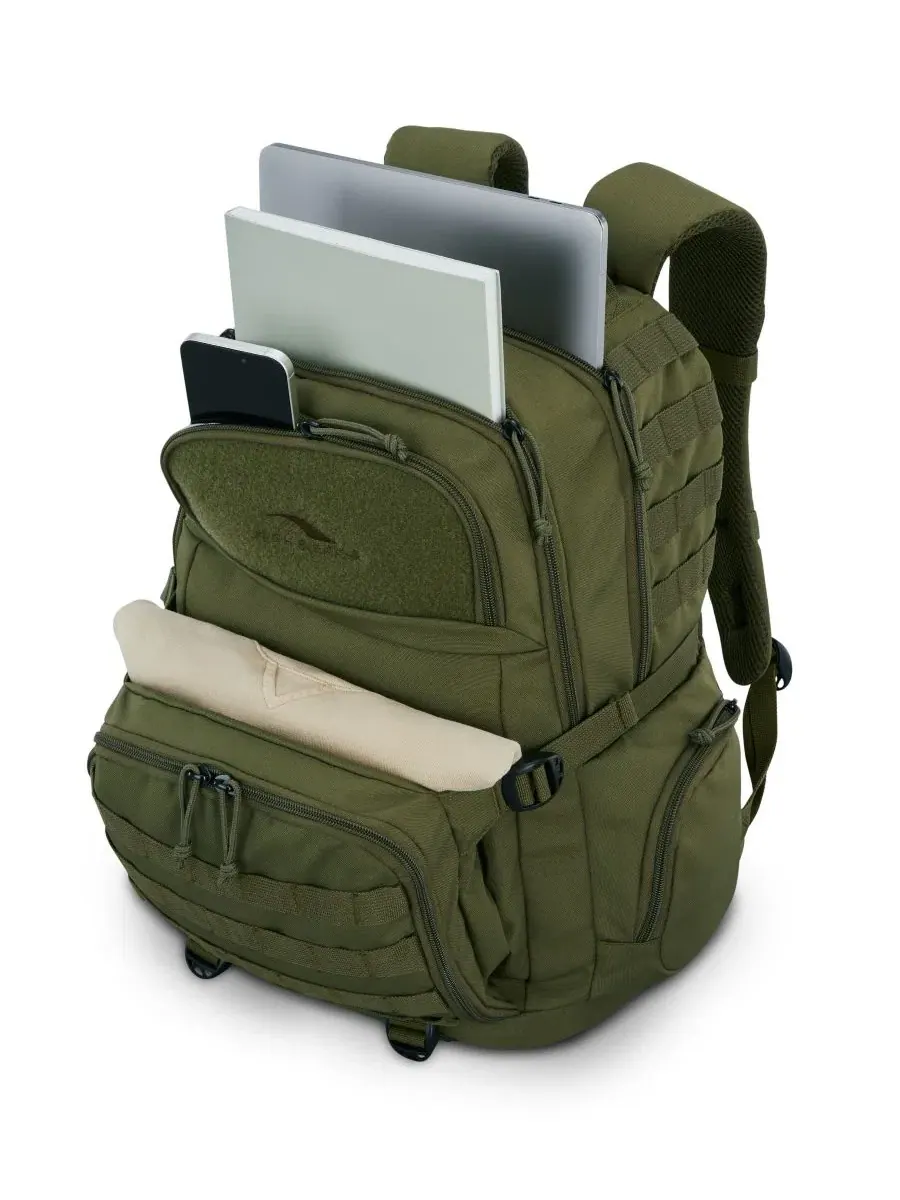 Рюкзак унисекс High Sierra Pathsetter 48 полиэстер — изображение 4 из 13, зеленый