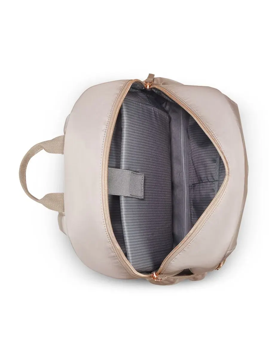 Рюкзак для ноутбука Delsey Paris Sunny — изображение 7 из 10, бежевый