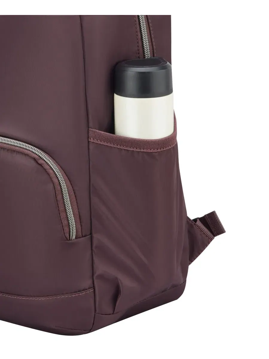 Рюкзак с отделением для ноутбука до 15.6" Delsey Paris Sunny, Cocoa Powder — изображение 8 из 9