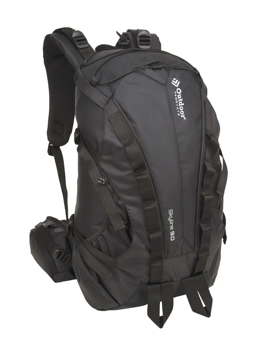 Рюкзак Skyline с внутренним каркасом Outdoor Products — черный