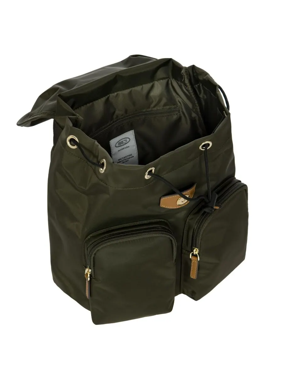 Рюкзак X-Bag City Piccolo Bric's — изображение 2 из 7, оливковый