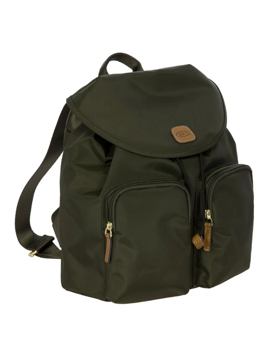 Рюкзак X-Bag City Piccolo Bric's — изображение 5 из 7, оливковый
