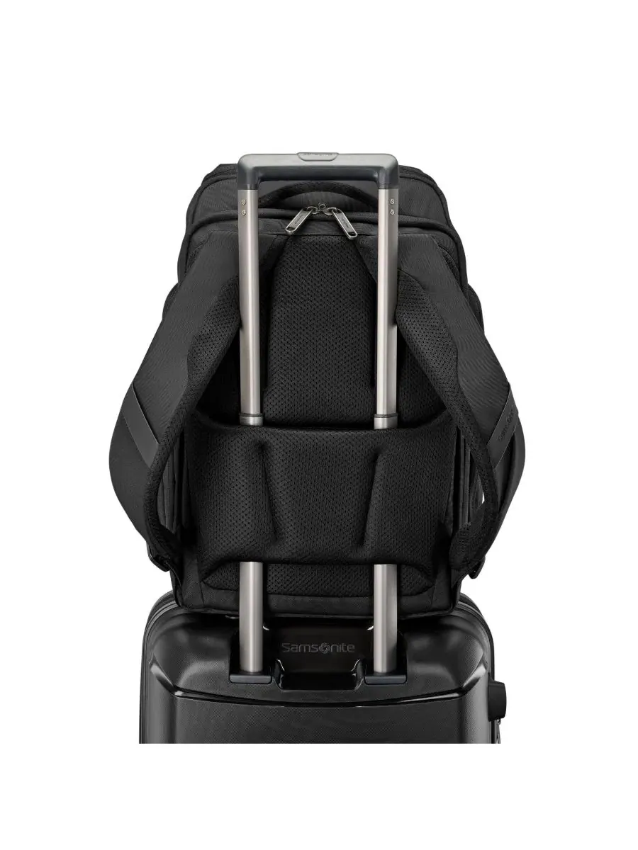 Рюкзак унисекс Samsonite VALT Tech полиэстер — изображение 7 из 11, черный