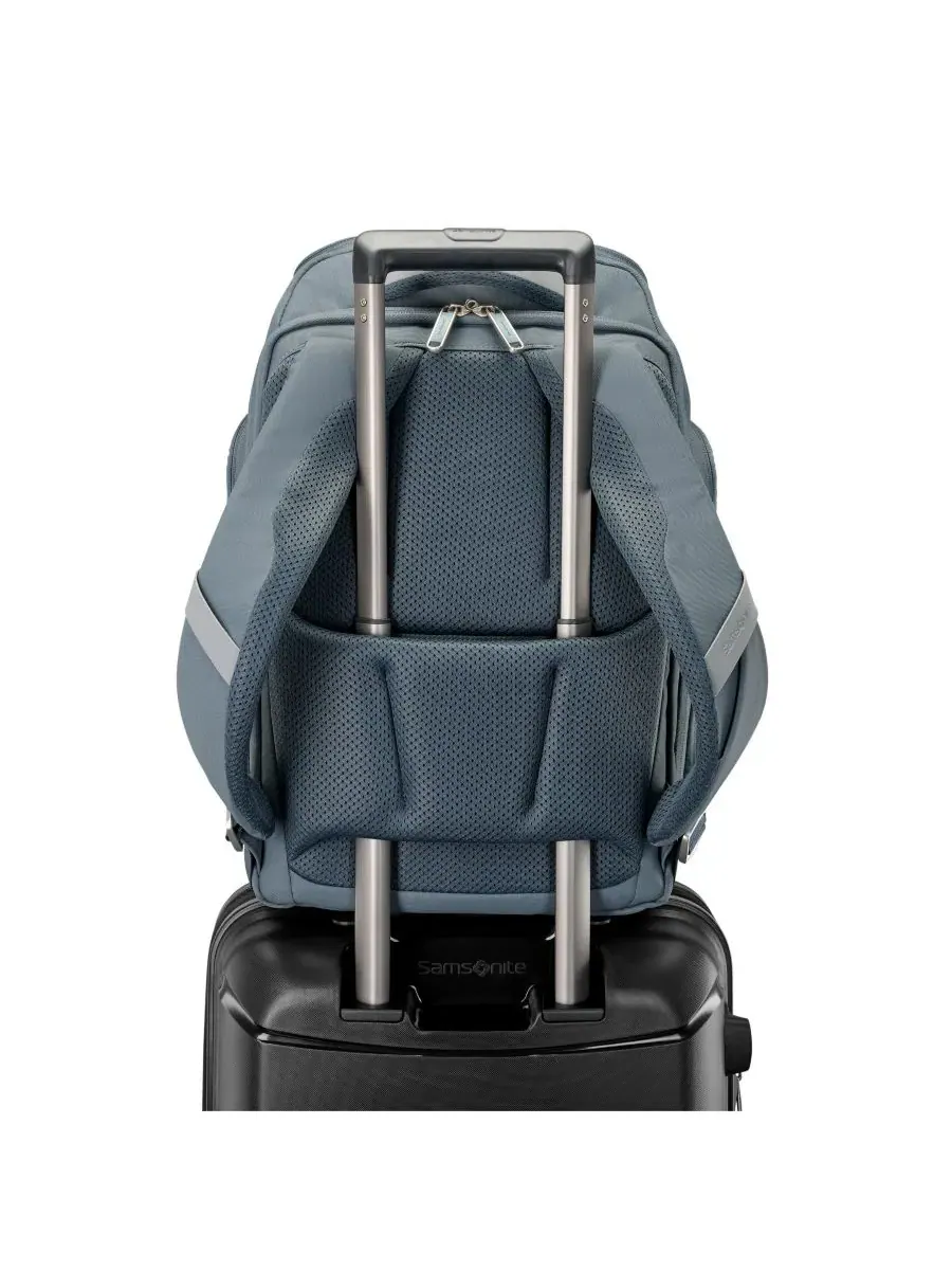 Рюкзак унисекс Samsonite VALT Tech полиэстер — изображение 7 из 11, синий