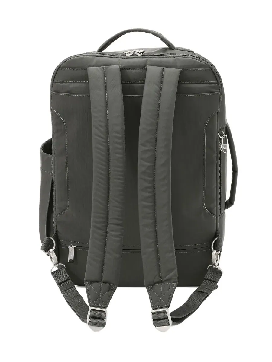 Рюкзак-трансформер Securtex Classic Anti-Theft Convertible Travel Small Backpack Messenger — изображение 2 из 4, темно-серый