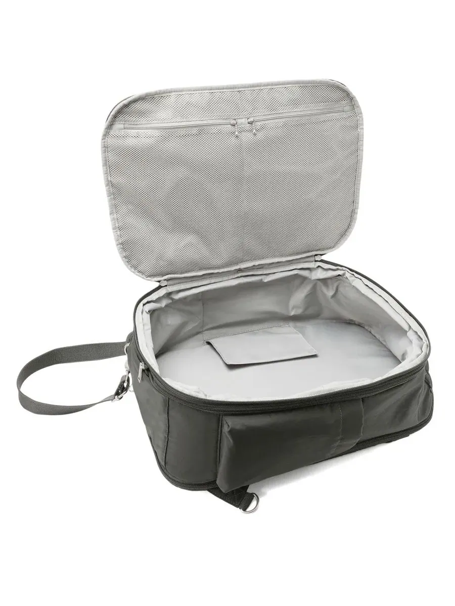 Рюкзак-трансформер Securtex Classic Anti-Theft Convertible Travel Small Backpack Messenger — изображение 4 из 4, темно-серый