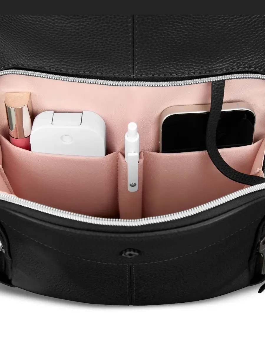 Рюкзак кожаный Deluxe Leather Backpack Samsonite — изображение 6 из 9, черный
