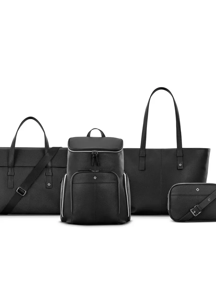 Рюкзак кожаный Deluxe Leather Backpack Samsonite — изображение 9 из 9, черный