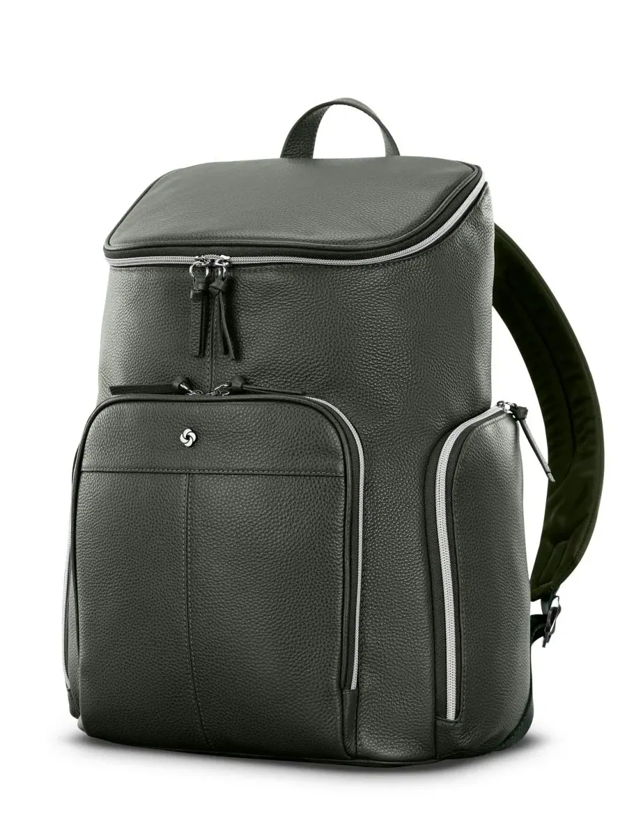 Рюкзак из кожи с отделением для ноутбука, модель Mobile Solution 2 Leather Deluxe Samsonite