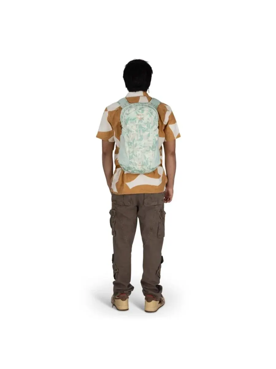 Рюкзак городской Daylite Daypack Osprey Packs, Shaleafy Print Frosty Mint — изображение 4 из 5