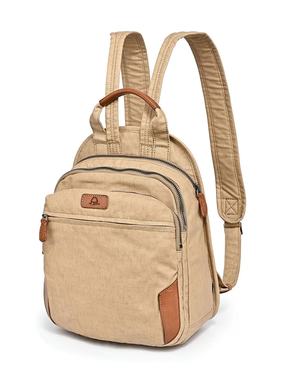 Холщовый рюкзак Turtle Cove TSD BRAND — изображение 2 из 12, бежевый