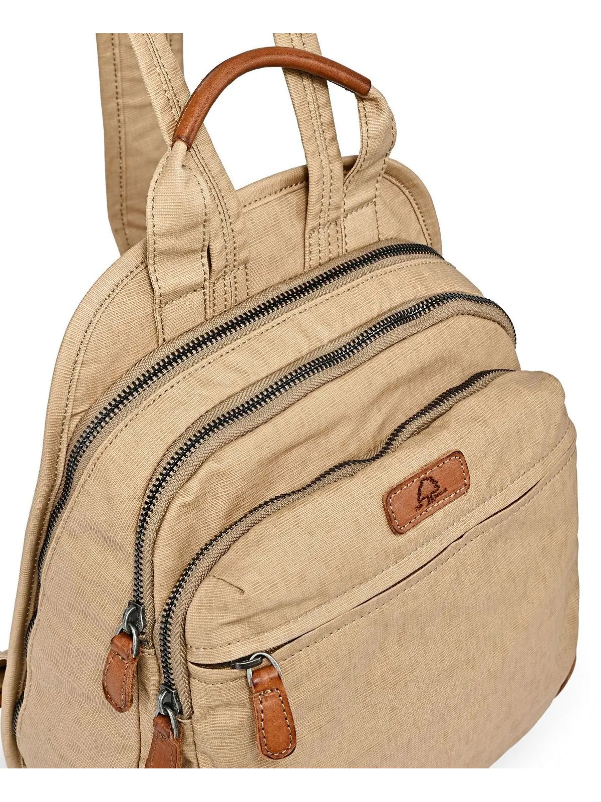 Холщовый рюкзак Turtle Cove TSD BRAND — изображение 11 из 12, бежевый