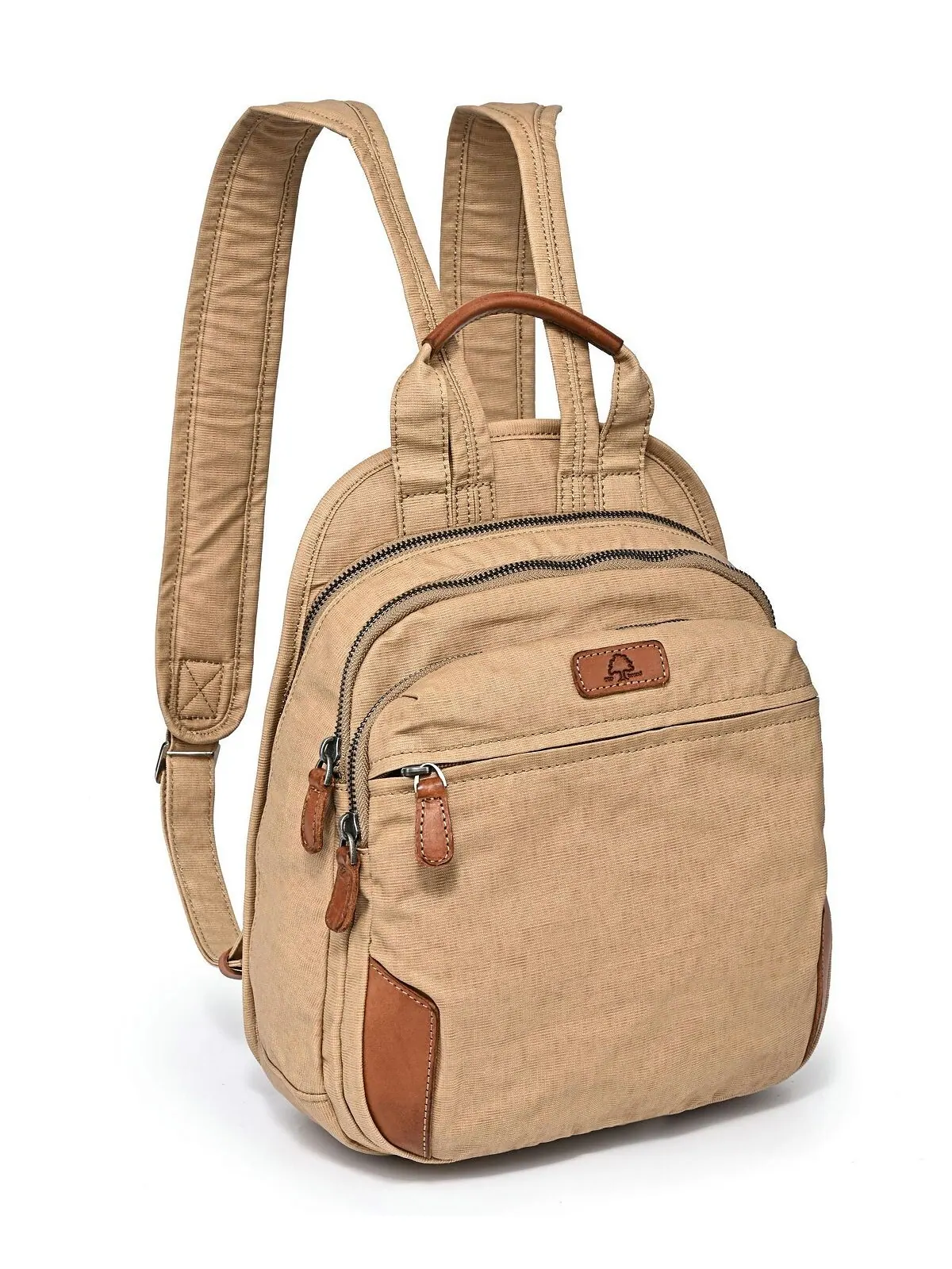 Холщовый рюкзак Turtle Cove TSD BRAND — изображение 10 из 12, бежевый