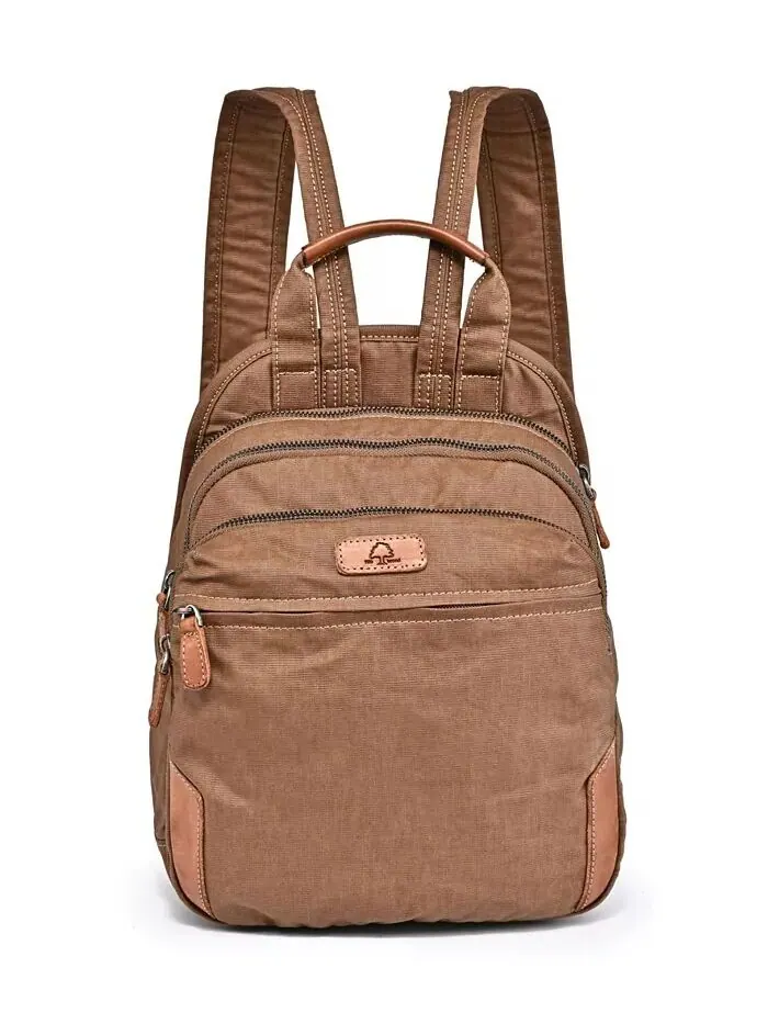 Холщовый рюкзак Turtle Cove TSD BRAND — коричневый
