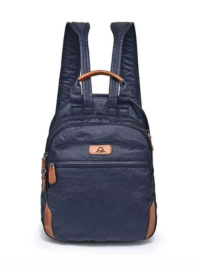 Холщовый рюкзак Turtle Cove TSD BRAND — изображение 1 из 12, темно-синий