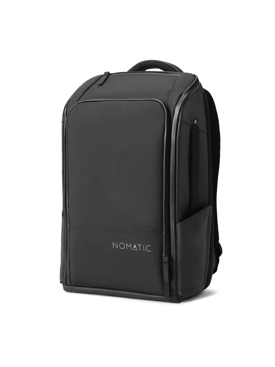 Рюкзак - водостойкая деловая сумка для ноутбука объемом 20 л Nomatic — черный