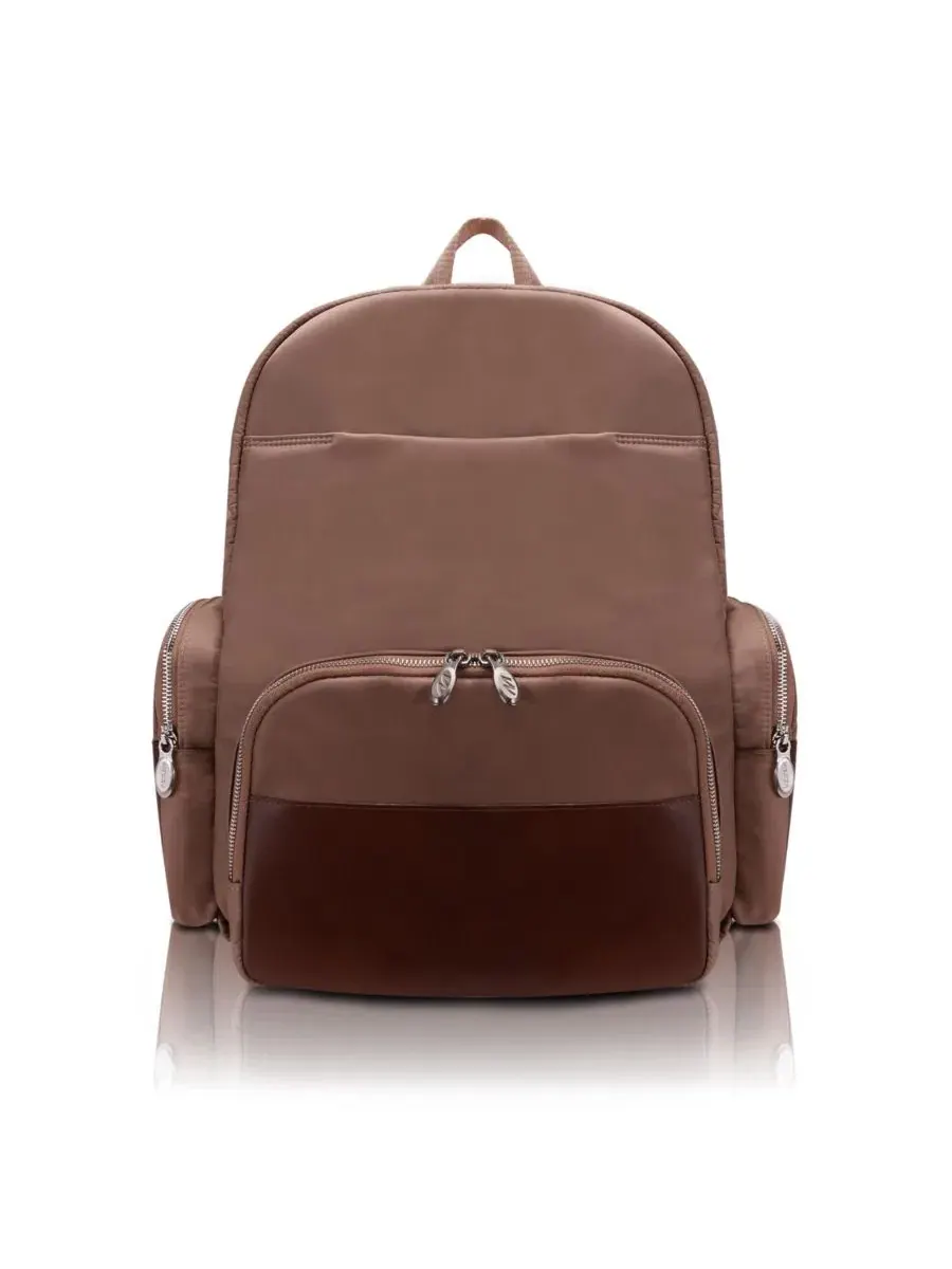 Рюкзак для ноутбука Cumberland 17" с двумя отделениями McKlein — изображение 13 из 14, темно-синий