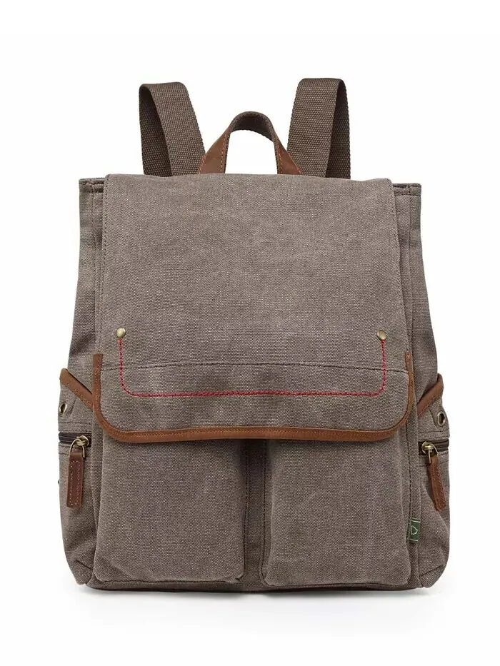 Холщовый рюкзак Atona TSD BRAND — зеленый