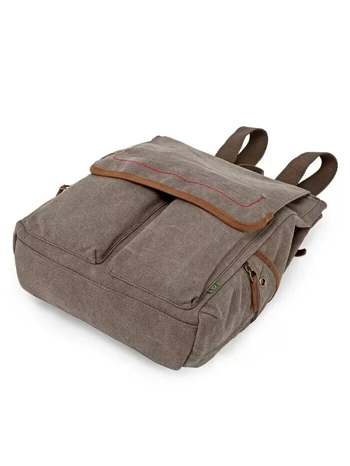 Холщовый рюкзак Atona TSD BRAND — изображение 8 из 11, оливковый