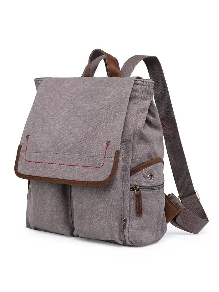 Холщовый рюкзак Atona TSD BRAND — изображение 2 из 11, серый