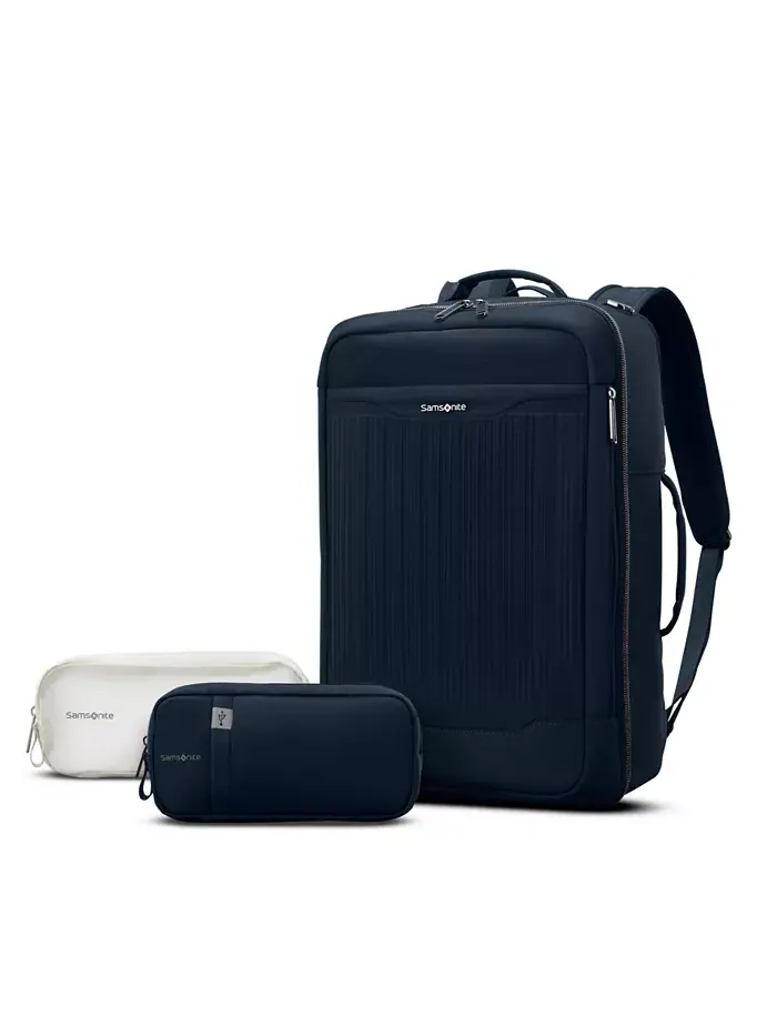 Рюкзак женский Samsonite 18 полиэстер — изображение 6 из 8, глубокий темно-синий